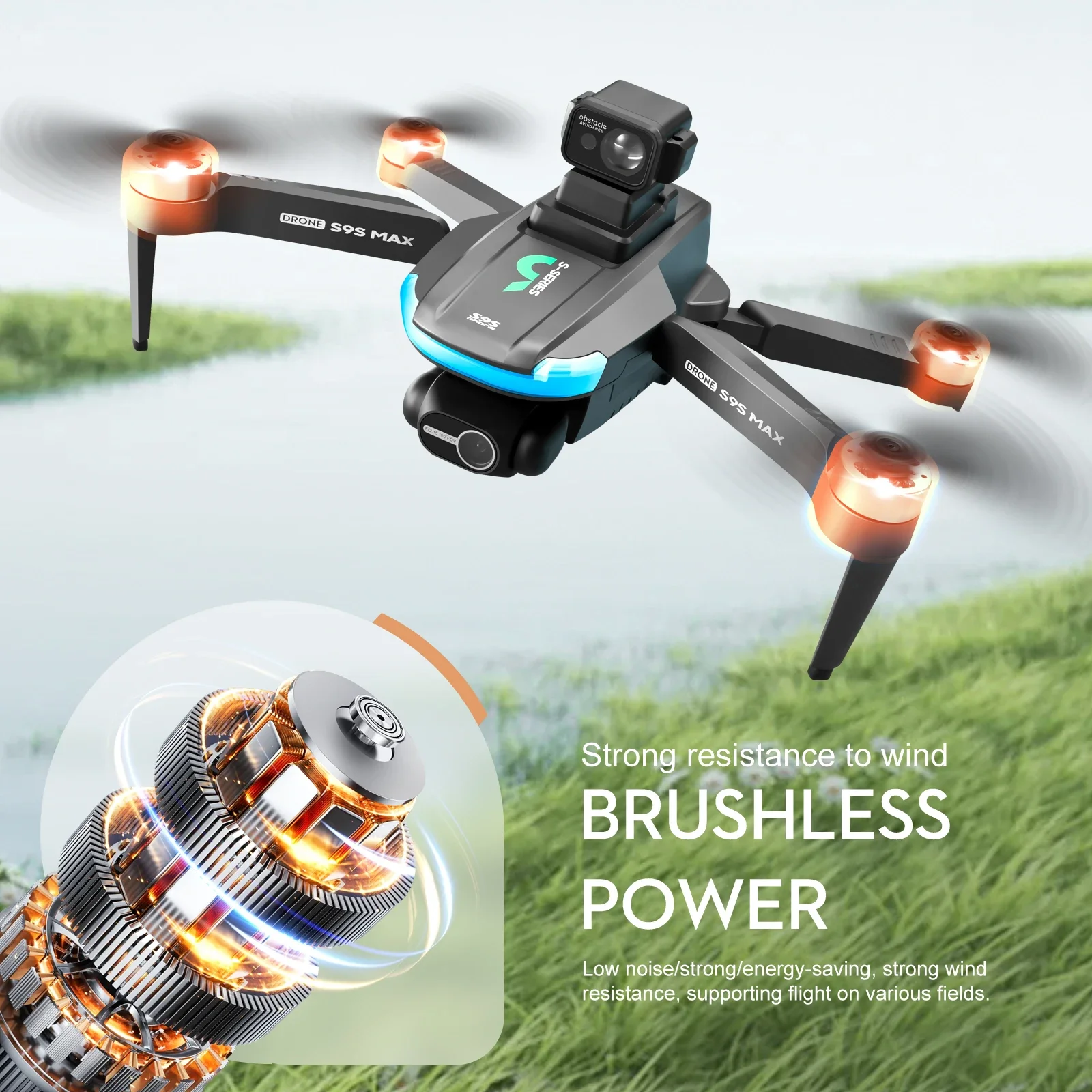 NEUE S9S MAX MINI Drone 4K 2-A – Drone Gimbal Case Bewertung und Preis